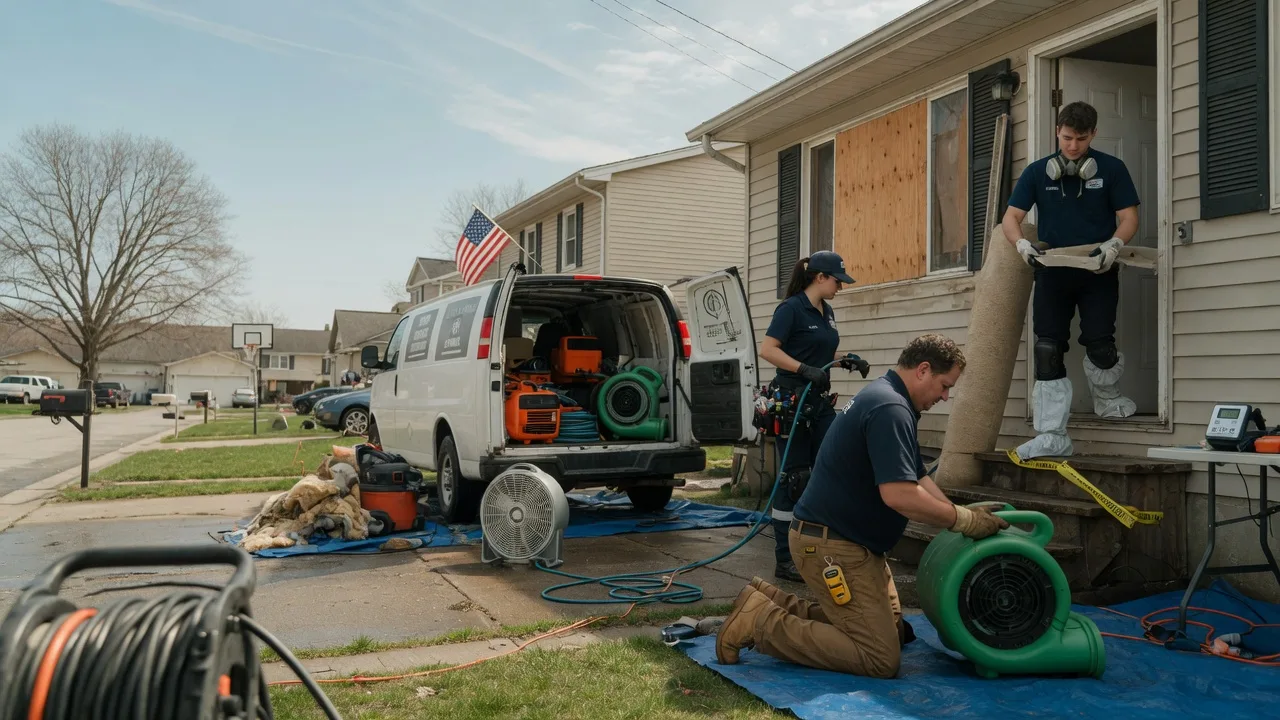 Water Damage Restoration in Estelline, TX near me
